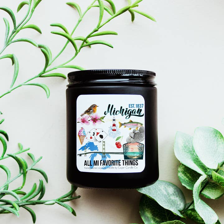 9 oz stearinlys - alle MI-foretrukne ting for engroshandel hos Coyer Candle Co.