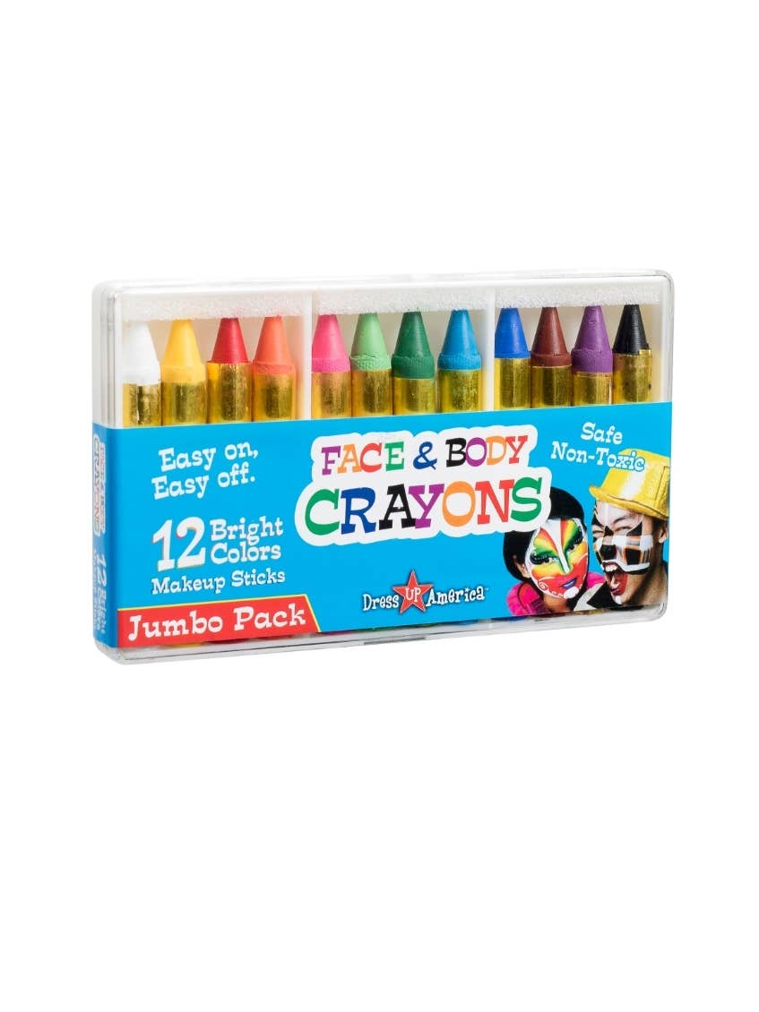 Dress Up America – Maquilhagem de brincar/pintura facial - Crianças por atacado – Pintura facial de 12 cores2