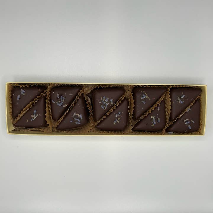 Blood Orange Cardamom - 10pc Box for wholesale by Missionary Chocolates