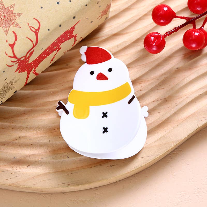 SoapElenGlen - Wholesale Hair Clip - Women's - Festive Christmas Hair Clip, Apple & Gift Box Hair Claw3