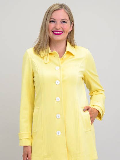 Tulip Jacket, Pastel Sun, Modal for wholesale by Blue Sky Clothing Co LLC