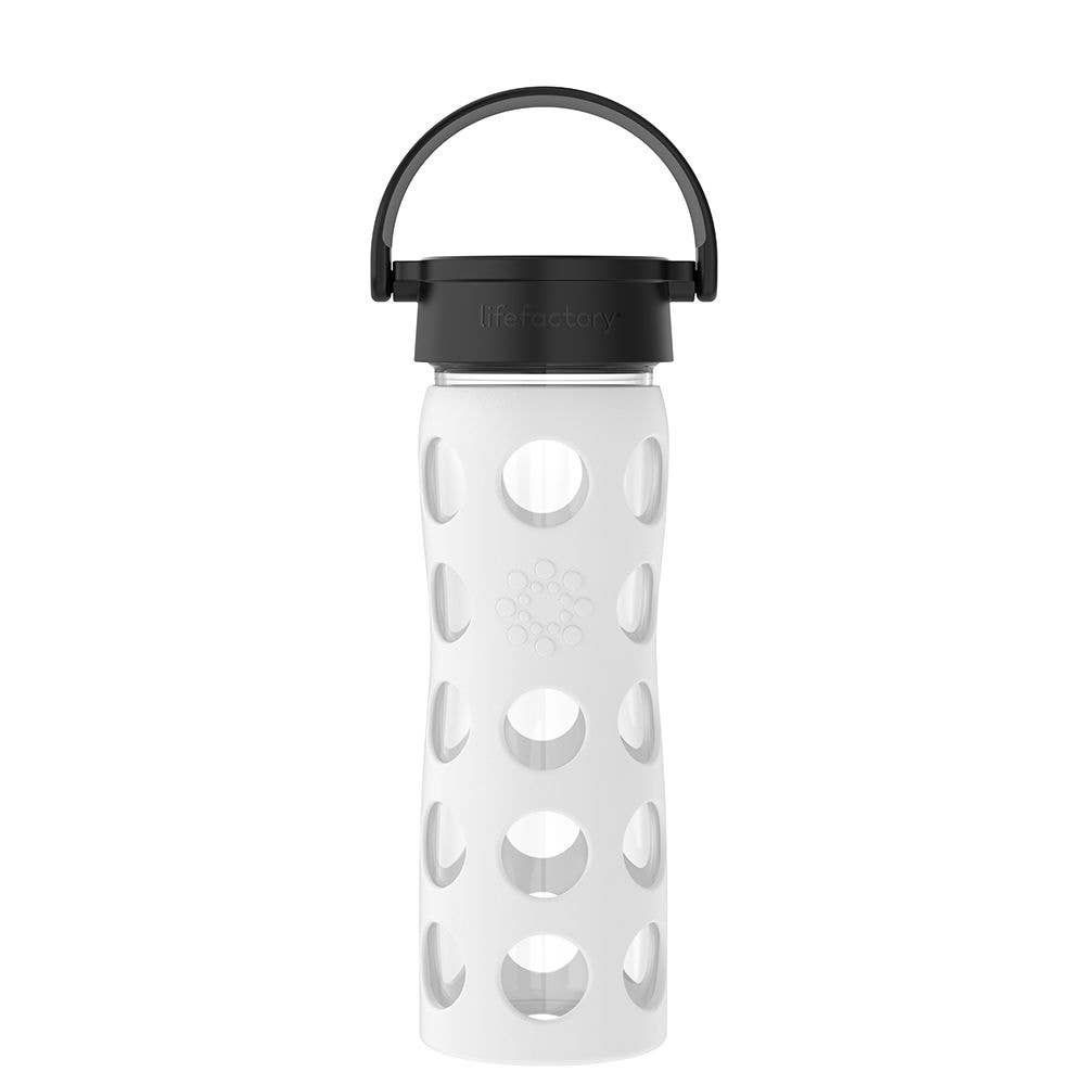 Lifefactory - Wholesale Water Bottle - 16oz Glass Water Bottle Classic Cap - Easy to Grip13