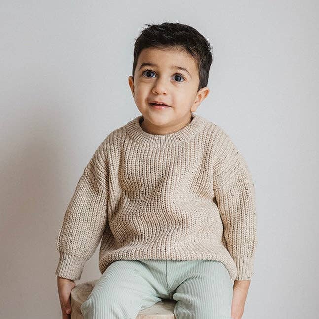 JUMPER SALGADO DE AVEIA por atacado de Rose & Guy