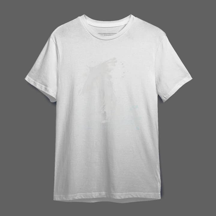 T-shirt uomo karakasa-spirit-white per la vendita all'ingrosso da parte di Mary Cotton Couture