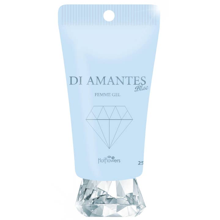 Gel Stimulant Clitoridien Di Amantes Blue Femme – Gel Aphrodisiaque Vanille Sucrée pour Sensibilité Accrue – Effet Rafraîchissant & Picotement – avec Ginkgo Biloba & Jambu pour la vente par HOT FLOWERS