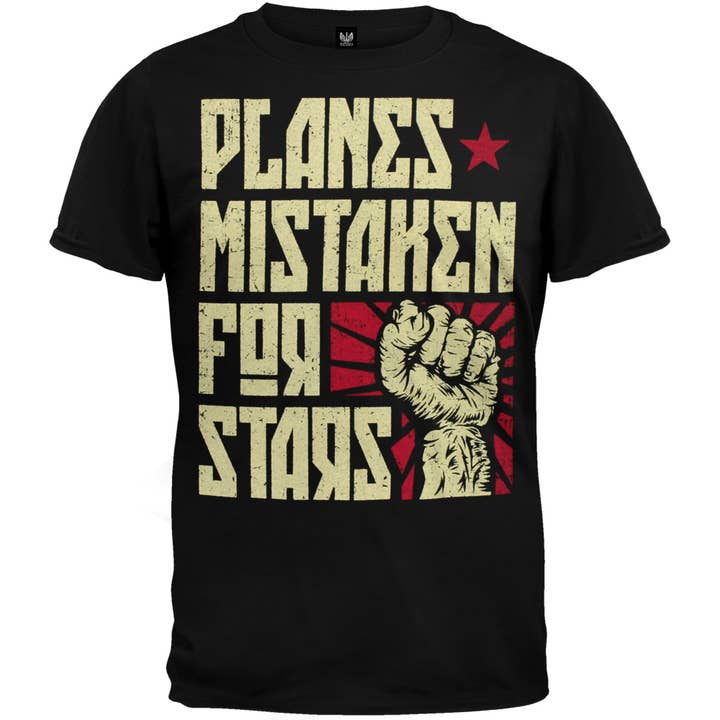 Planes Mistaken For Stars - Fist Men's T Shirt for wholesale by Official Store