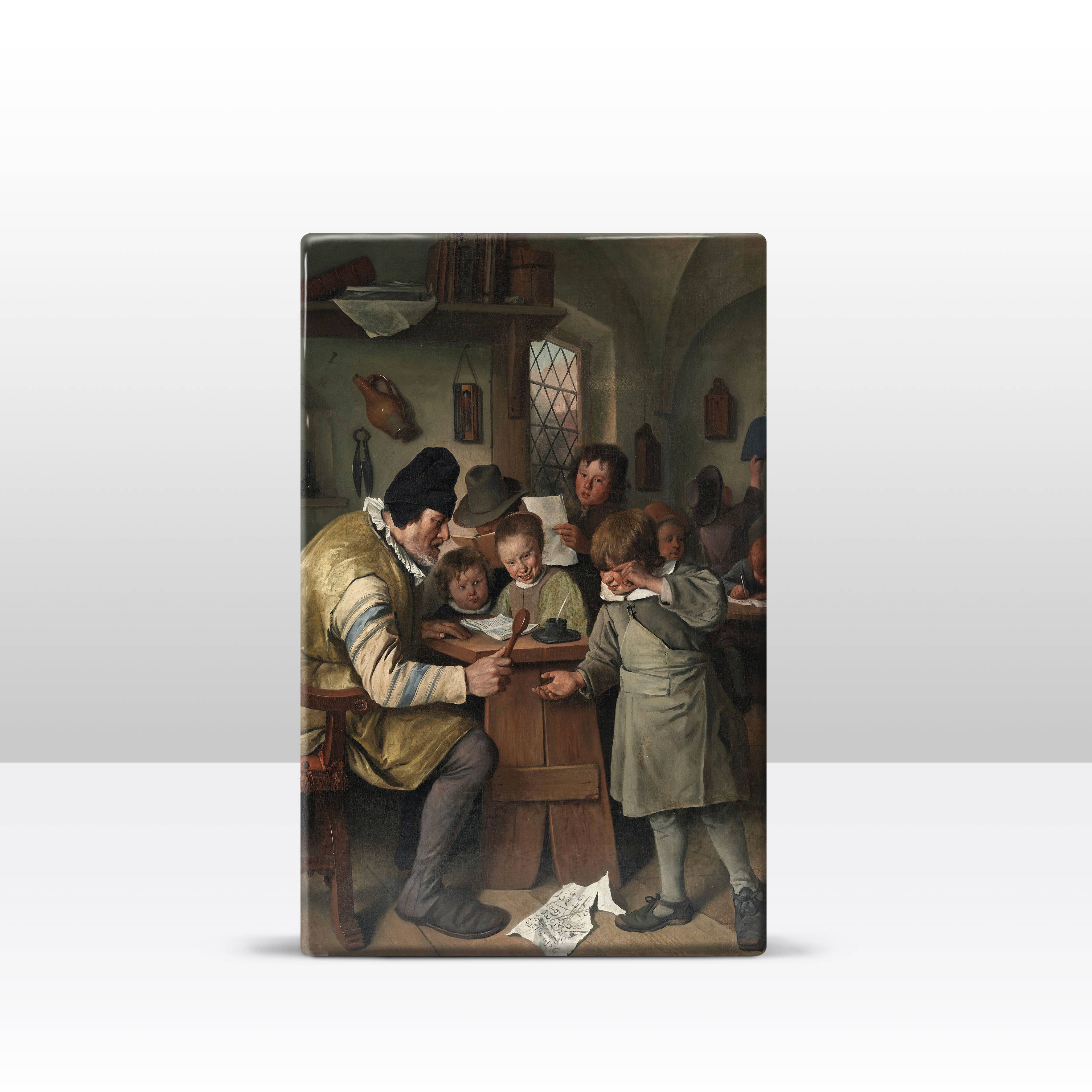 Laqueprint - Vendita all'ingrosso Stampa artistica - Laqueprint, La scuola del villaggio - Jan Steen1