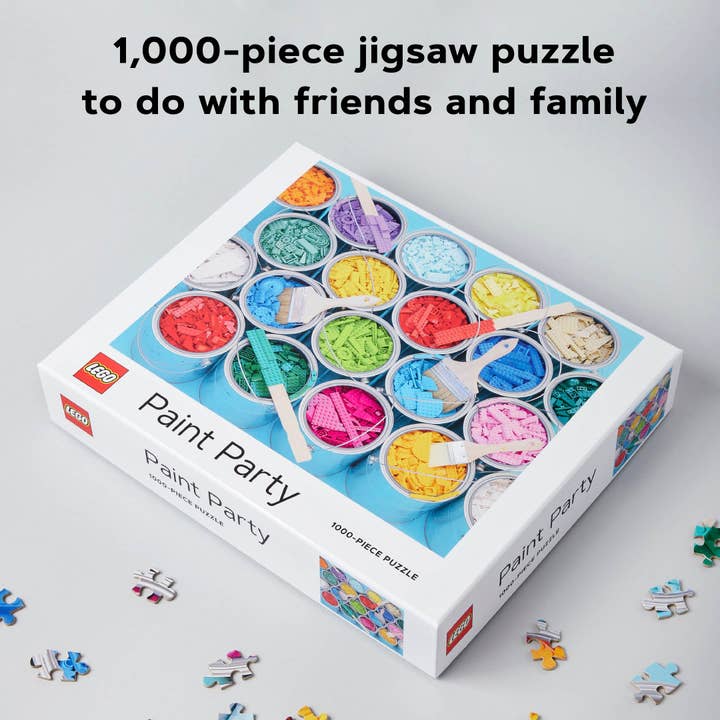 Chronicle Books - Wholesale Puzzle - Adult - Lego Paint Party Puzzle3