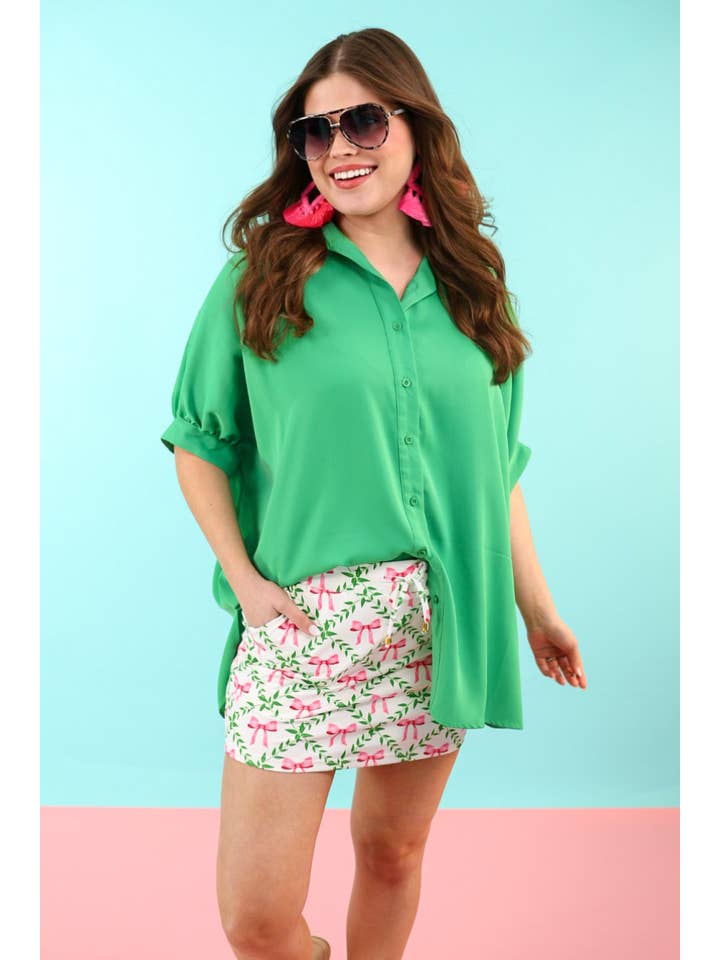 Jess Lea - Wholesale Button Down Shirt - Women's - Oakley Oversized Top22