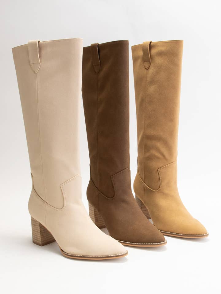 CCOCCI - Wholesale Cowboy Boots - Women's - ARIANA MID KNEE LENGTH COWBOY BOOT