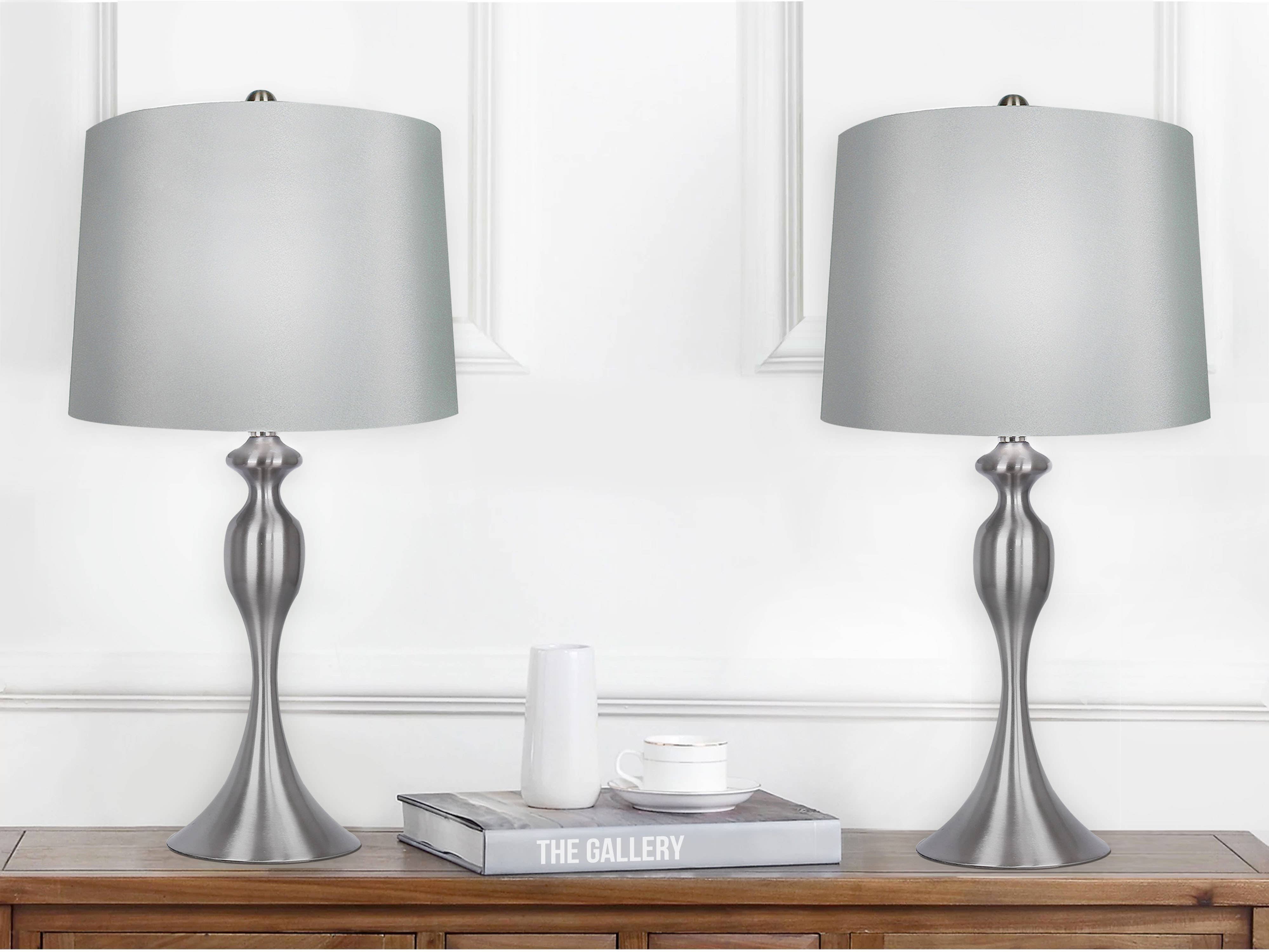 LumiSource and Grandview Gallery - Wholesale Accent/Desk Lamp - Ashland 27" Metal Table Lamps (Set of 2)8