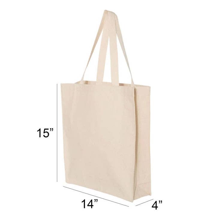 DaisyChainDesignCo – Engroshandel Tote bag - Dame – Kaffe og bøger lærredstaske