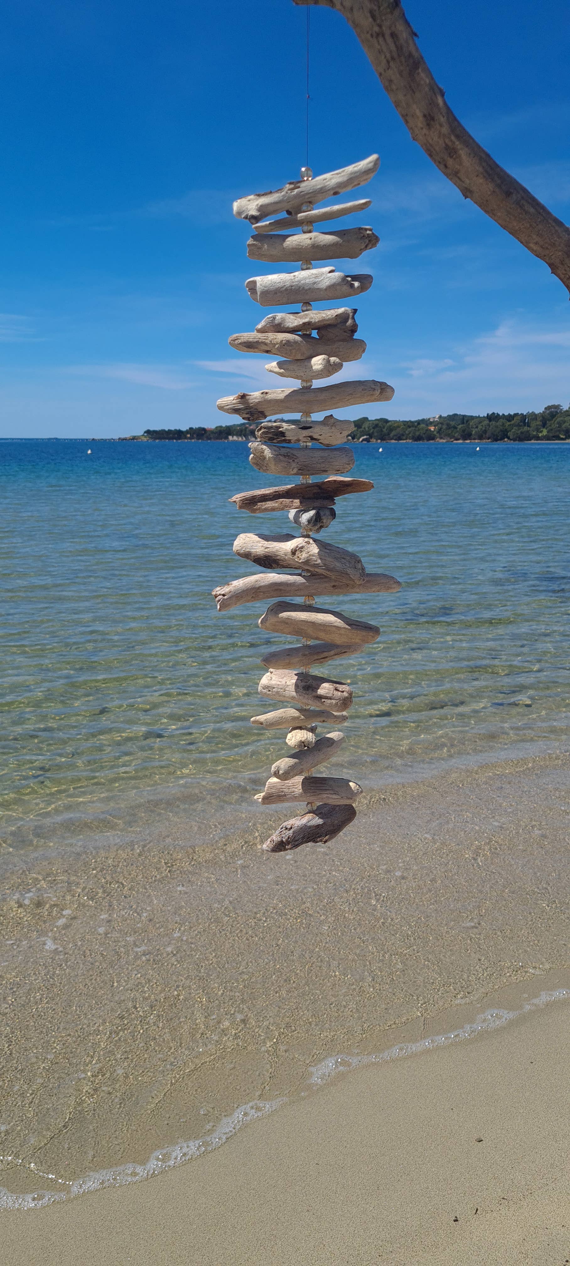 BELLA STORIA CREAZIONE - Wholesale Mobile - Driftwood mobile from the Mediterranean,