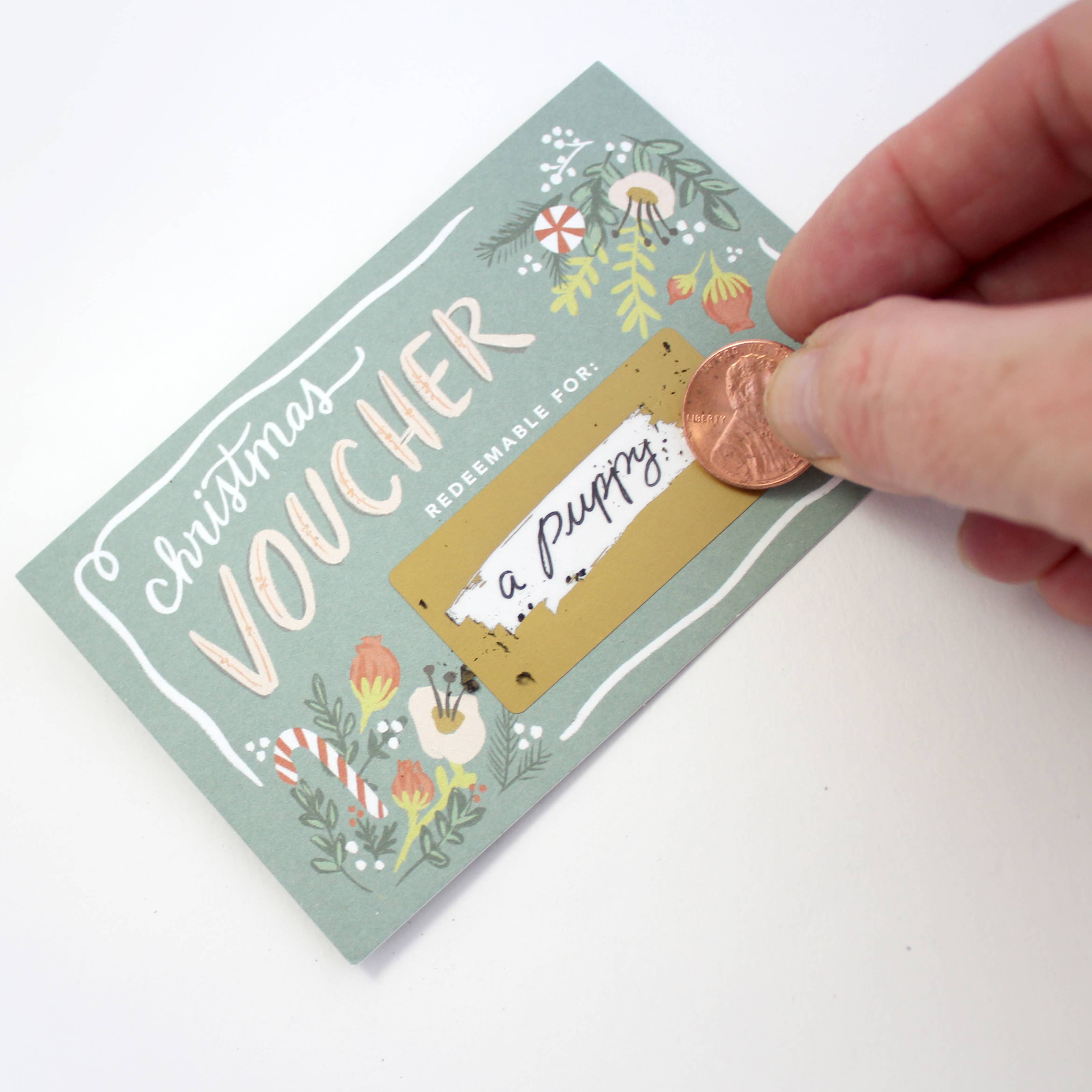Inklings Paperie - Vente Cartes de Noël - Bons à gratter - édition Noël2