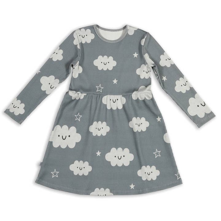 WOLKE CLASSIC DRESS - RIBBED for wholesale by Dont Grow Up