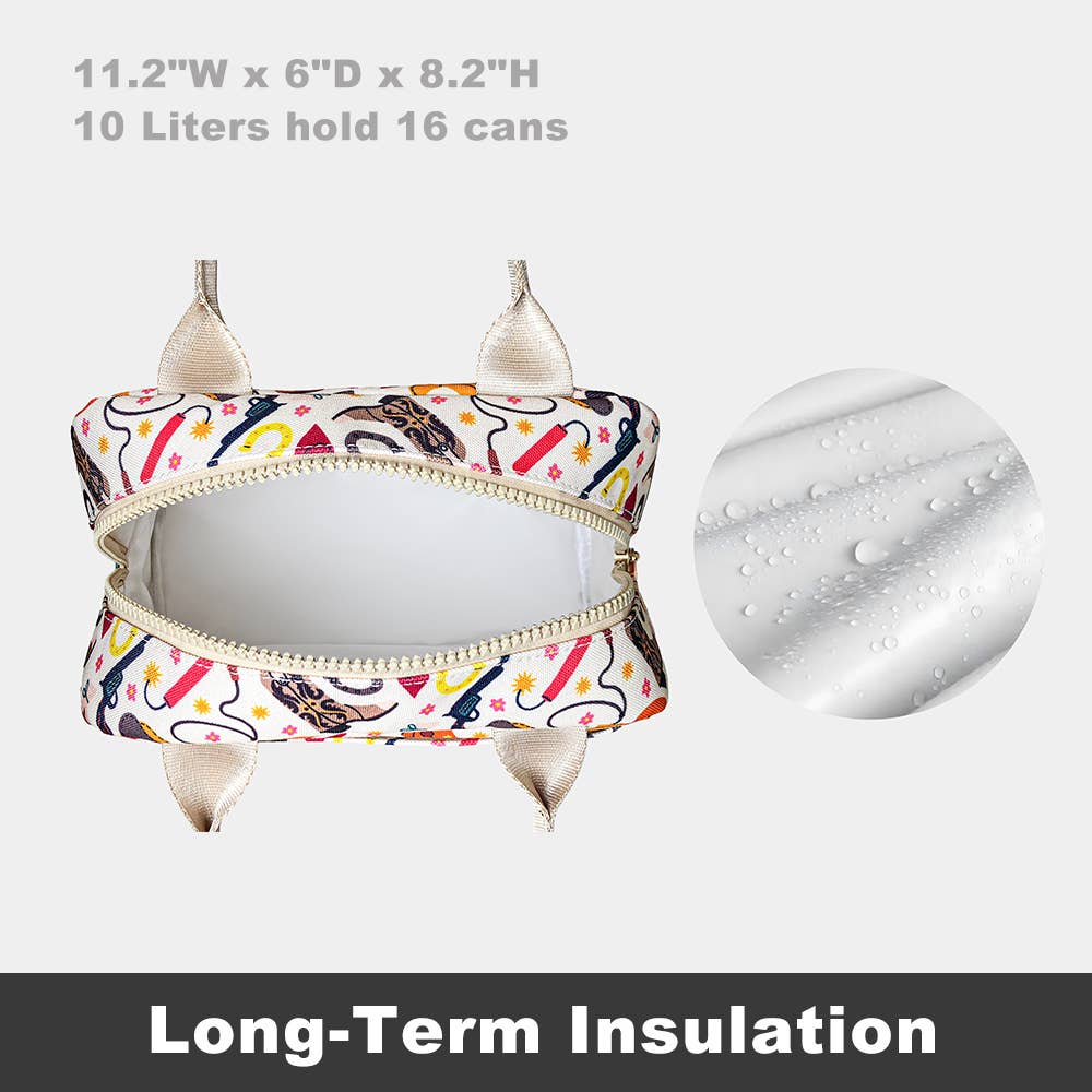 OEELINN - Wholesale Lunch Bag/Box - Cool and Customizable Bull Rodeo Lunch Bag for a Bold, Unique Style2