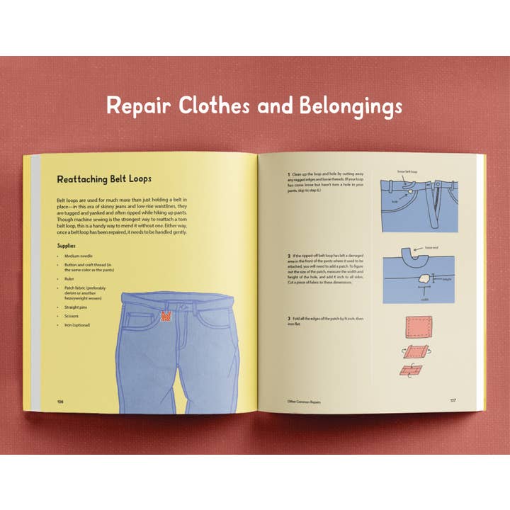 Blue Star Press - Wholesale Crafts, Hobbies & DIY - Mending Life: A Handbook for Repairing Clothes and Hearts2