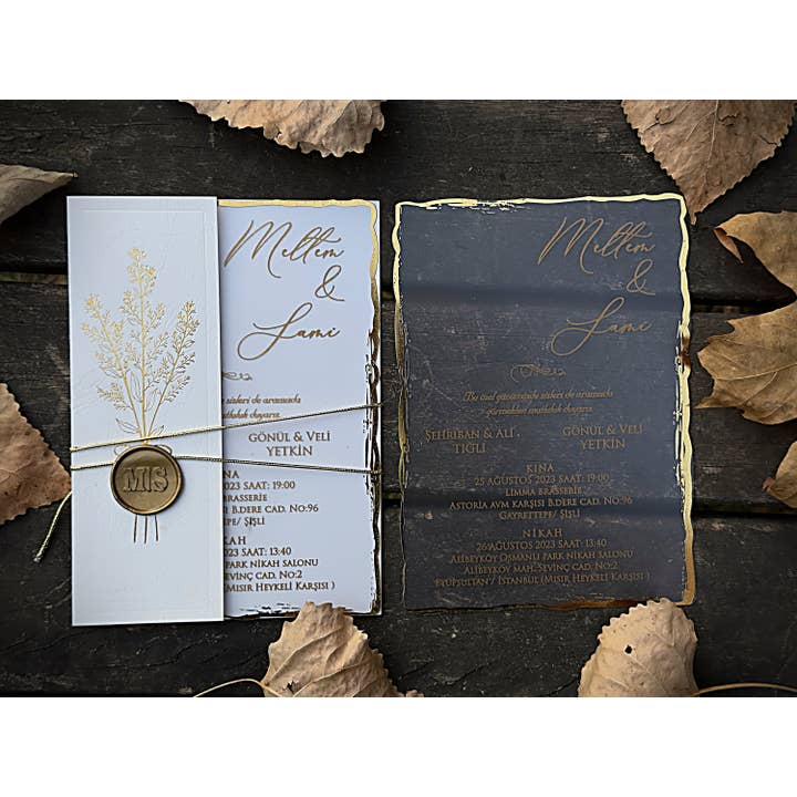 Personalized Acrylic Wedding & Quinceanera Invitations for wholesale by Faire Part Cards