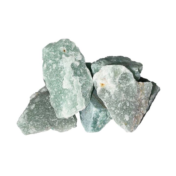 Grøn Aventurin Ru Sten - 250grs for engroshandel hos France Mineraux