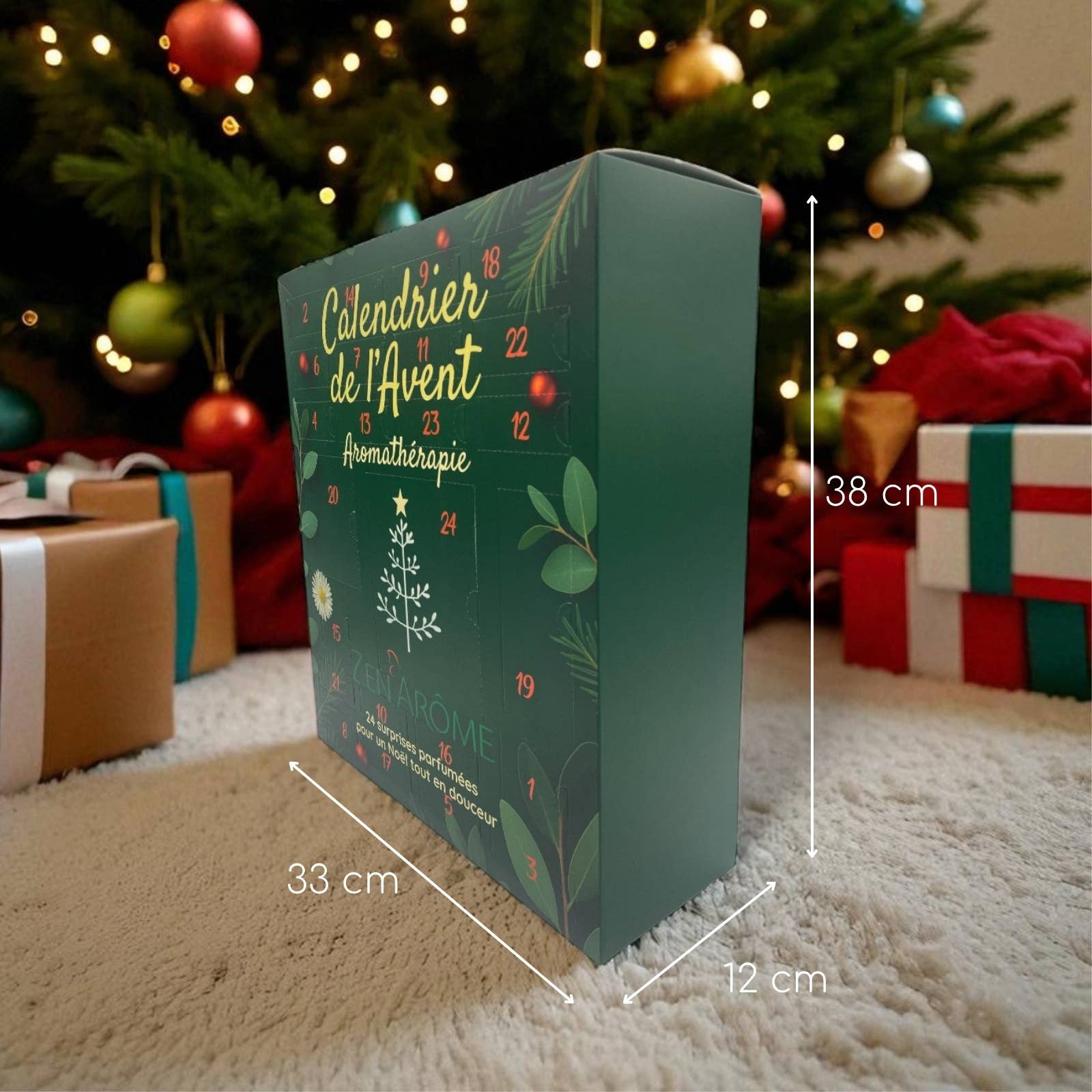 Zen'Arôme - Wholesale Advent calendar - Aromatherapy Advent Calendar – 24 Days of Well-Being7