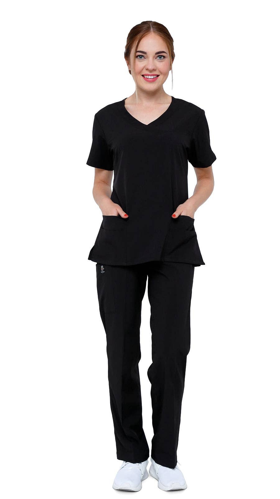 Dress A Med – wholesale Healthcare uniform – Women's – Women's 4-Way Extreme Stretch Uniform Set - Style ST1001
