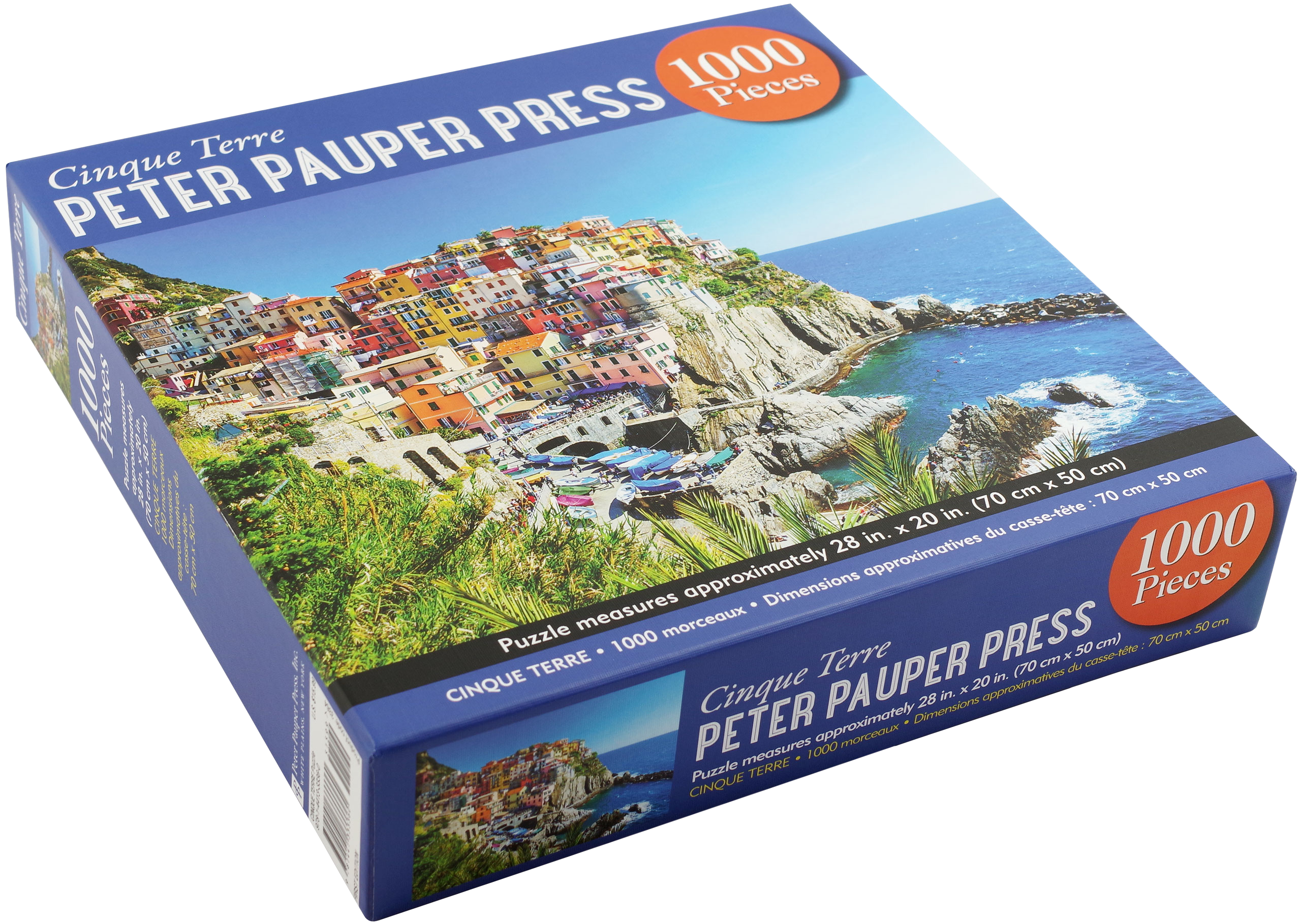Peter Pauper Press - Wholesale Puzzle - Adult - Cinque Terre 1000 Piece Jigsaw Puzzle2