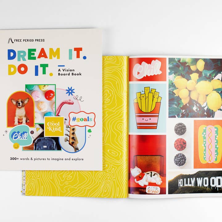 Free Period Press - Wholesale Book - Kids - Dream It. Do It. A Kids Vision Board Book