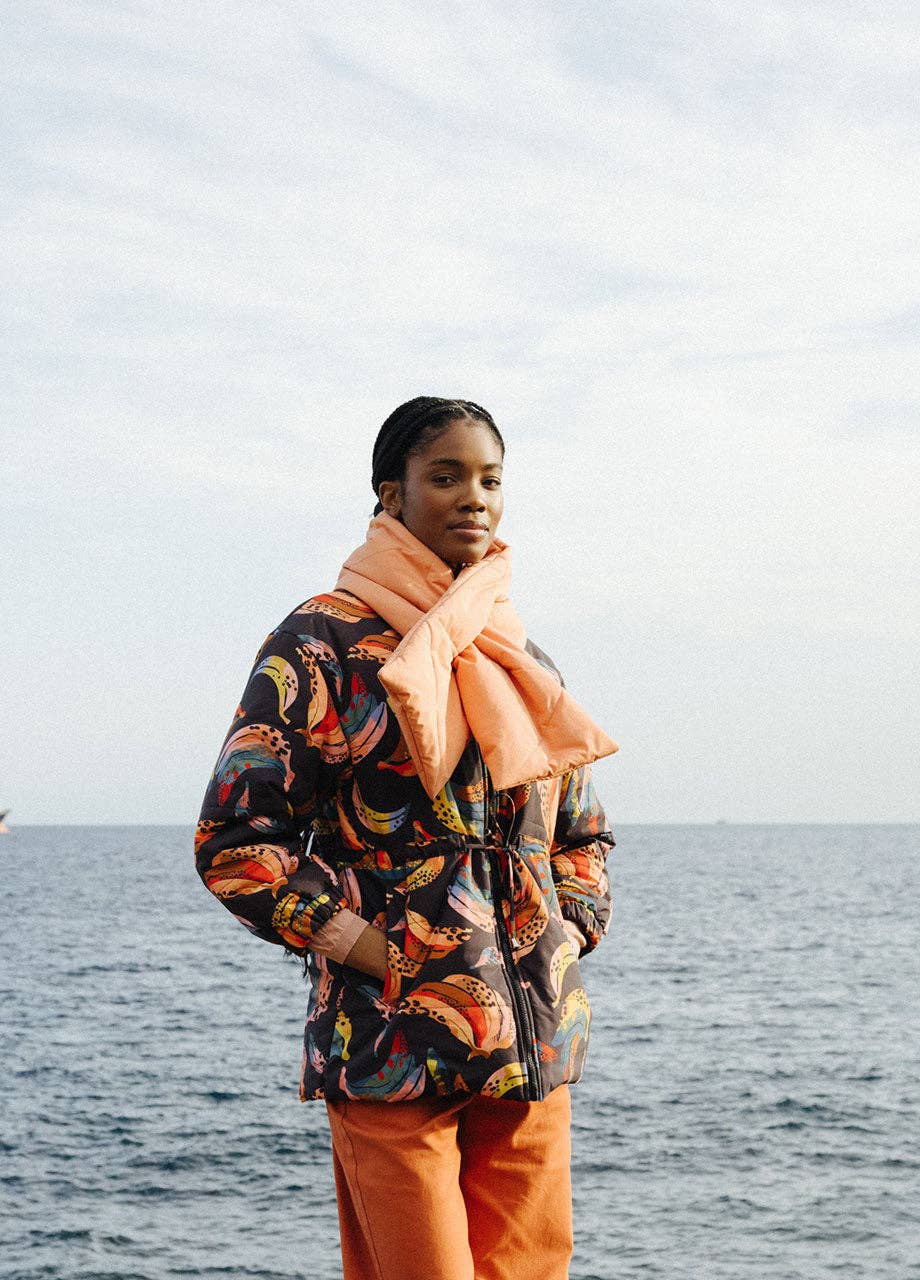 Pepaloves - Wholesale Scarf - Women's - QUILTED SCARF PEACH0