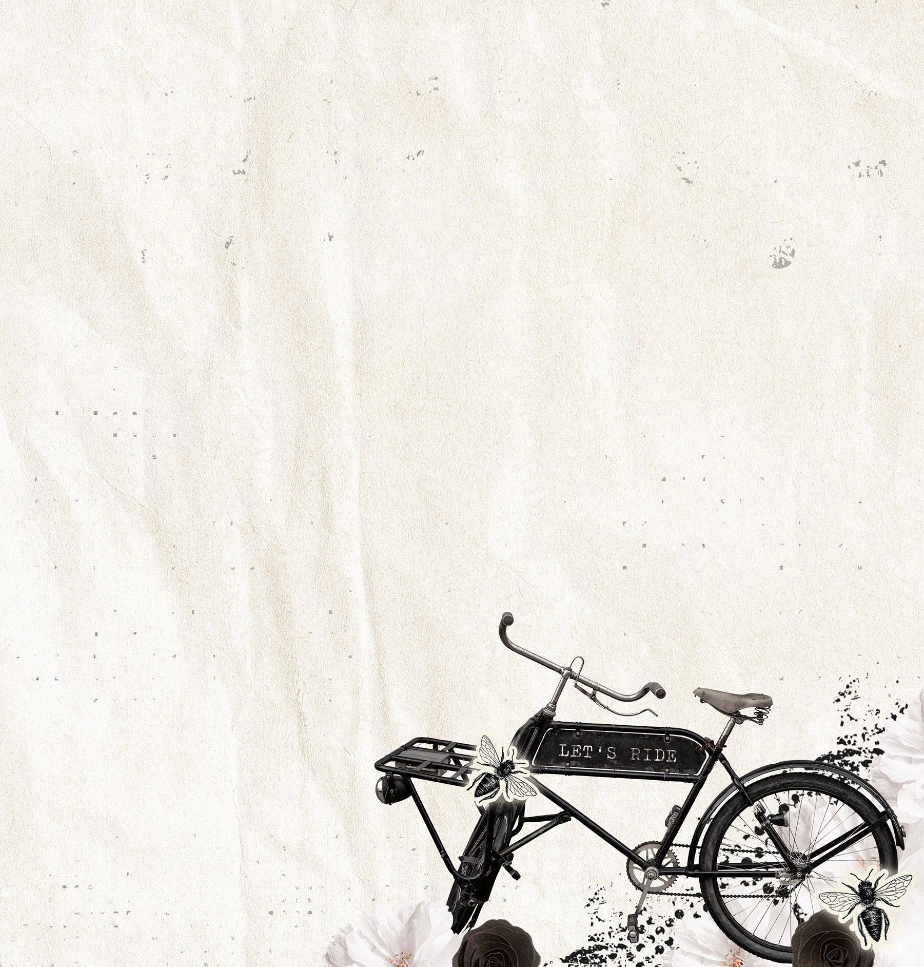 Ecstasy Crafts Distributing - Wholesale Scrapbook - SL Paperset Background Paper Vintage Treasures 304.8x304.8x0.5mm 12 SH nr.073