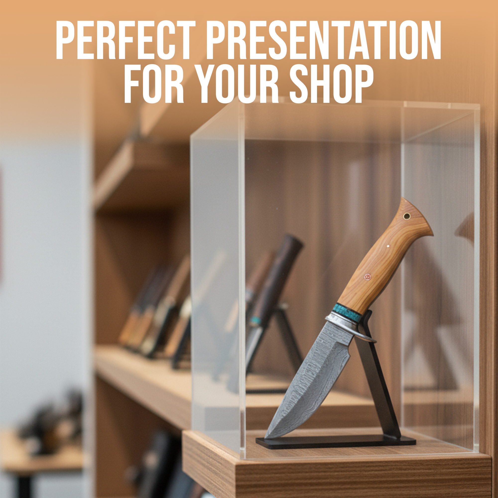 FH KNIVES - Wholesale Pocket Knife/Holder - 10' Handmade damascus steel knife with leather sheath  2