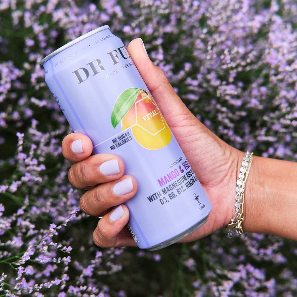 Dr Funk - Wholesale Sparkling Water - Mango with Magnesium and 6 essential nutrients4