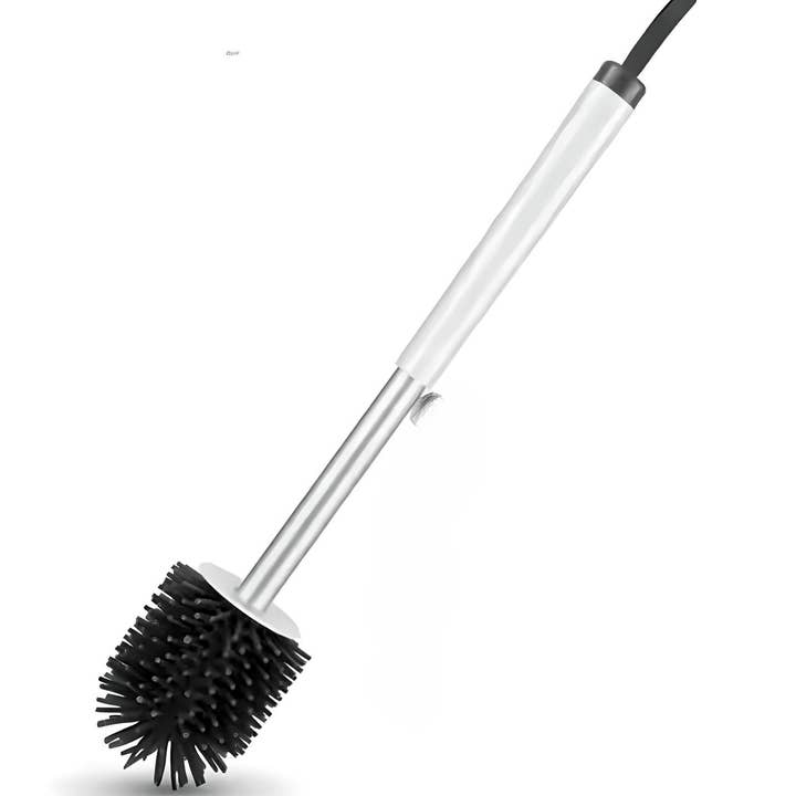 Alpha Wholesale - Wholesale Toilet Bowl Brush - Toilet Brush with Holder – Compact Toilet Bowl Cleaner with Ventilated Stand – Deep Cleaning Bristles – Sleek, Space-Saving Bathroom Accessory3