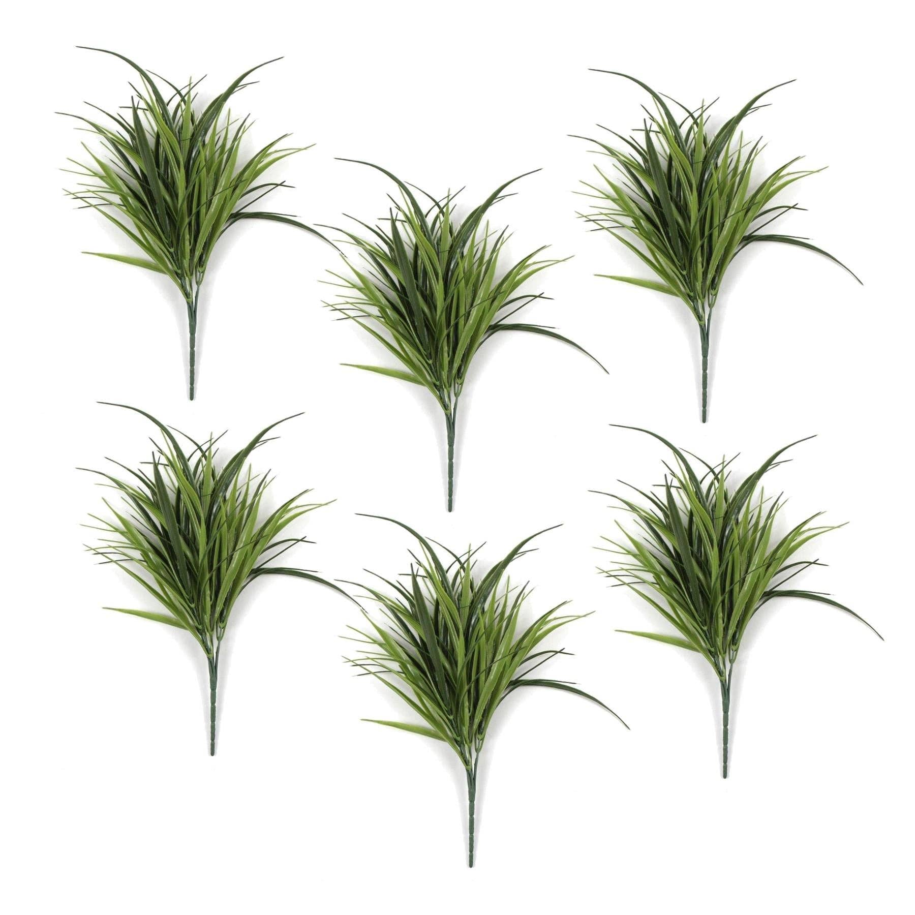 Leaf Design UK LTD – wholesale Artificial plant – Pack of 6 x 30cm Fire Resistant Artificial Grass Stem0