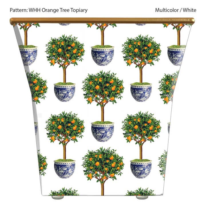 WHH Orange Tree Topiary Cachepot Behållare Endast för wholesale av Hedge Farm Candles and Containers