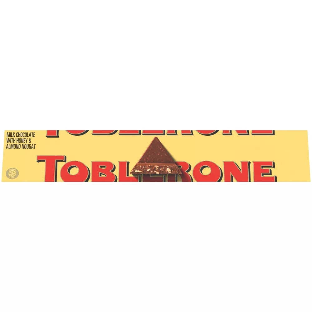 Global Bite Co - Vente Barre chocolatée - Chocolat au lait Toblerone avec nougat au miel et aux amandes1