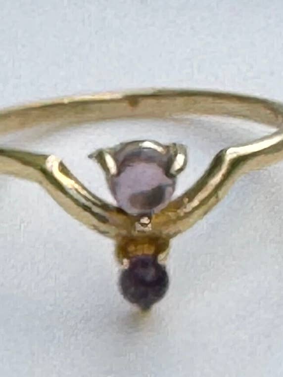 BRS 105 Brass “Kremlin” Ring for wholesale by The Curator