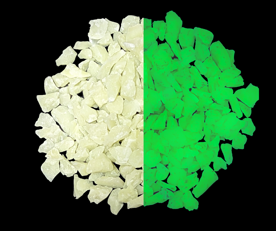 IT GLOWS - Wholesale Stepping Stone - 3-8mm Premium Grade Glow Rocks - Green/ Glow Stones/ Garden0