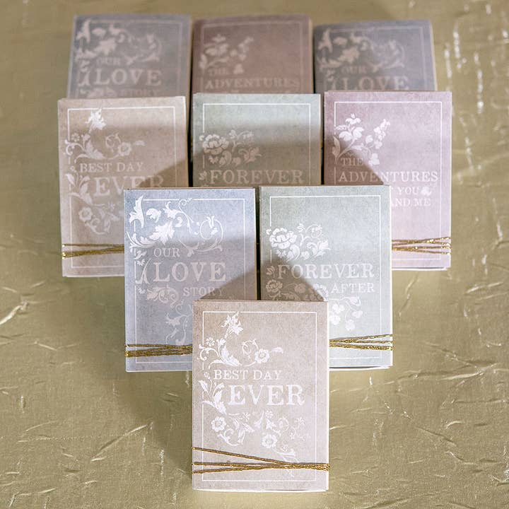 Weddingstar Inc. - Venta al por mayor Bolsa/caja de detalles de fiesta - Kit de caja de libros antiguos