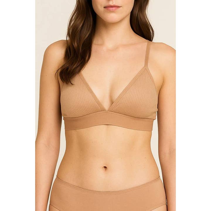 Paperdoll - Wholesale Bralette - Women's - Adjustable Straps Cotton Bralette2