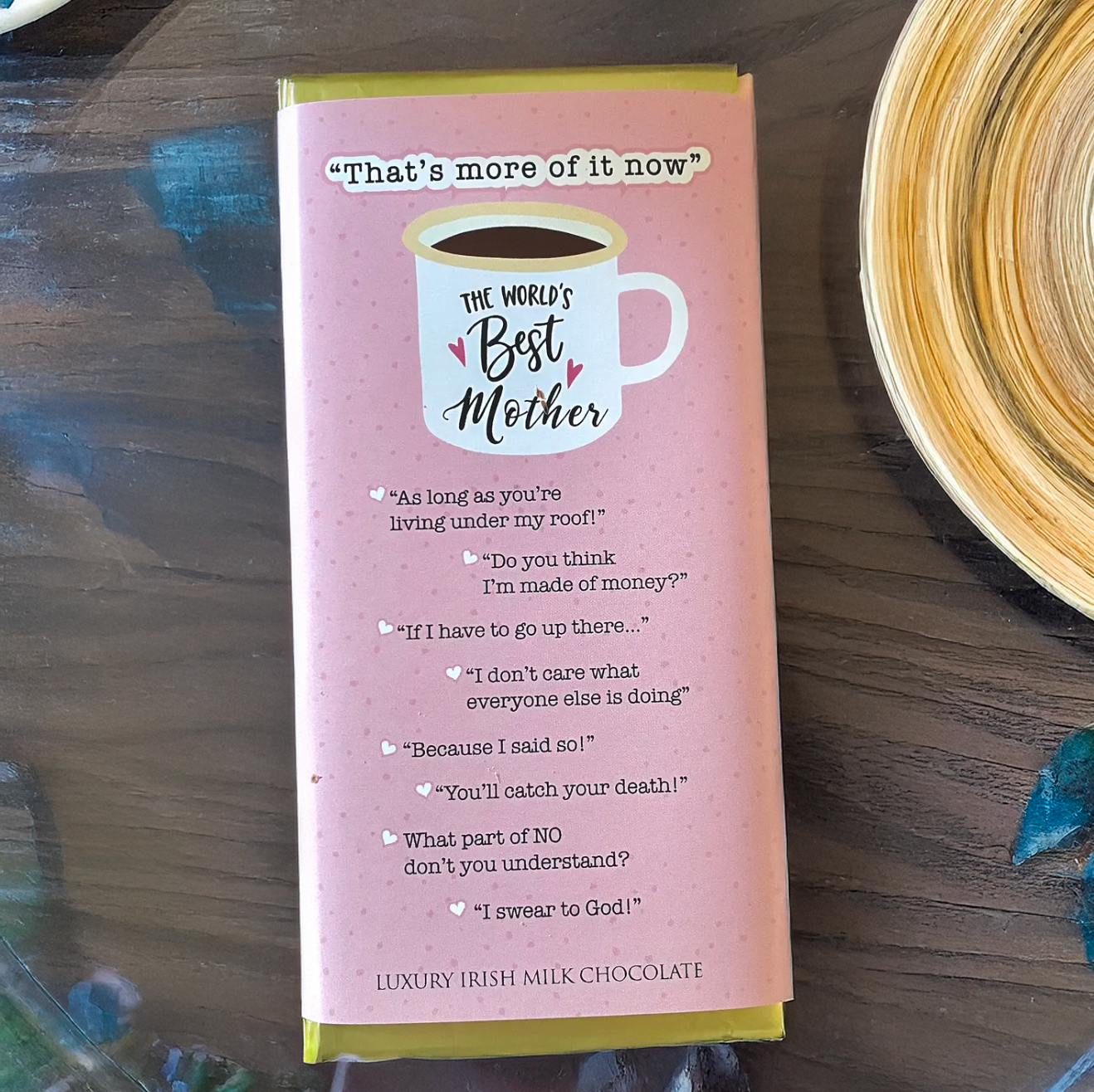 Sweet Living Kilkenny - Vente Barre chocolatée - "C'est plus ça maintenant" - Meilleure Maman du Monde2