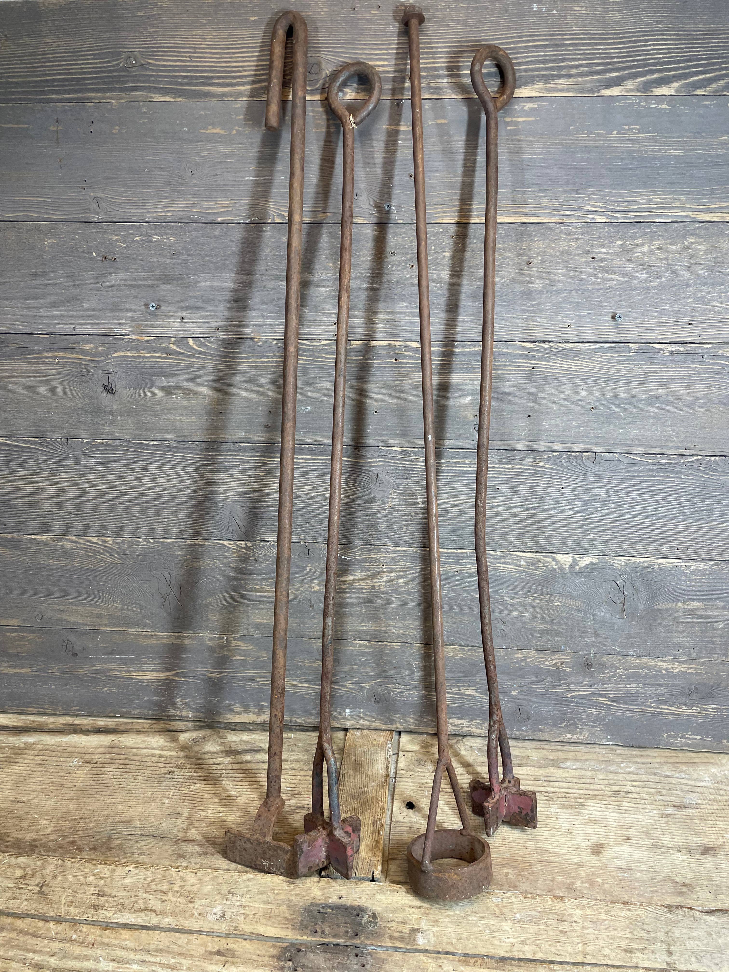 My Amigos Imports - Wholesale Decorative Tabletop Object - Long Branding Iron-Rustic-SR-Metal-Western-Cowboy-3 Ft. Long0