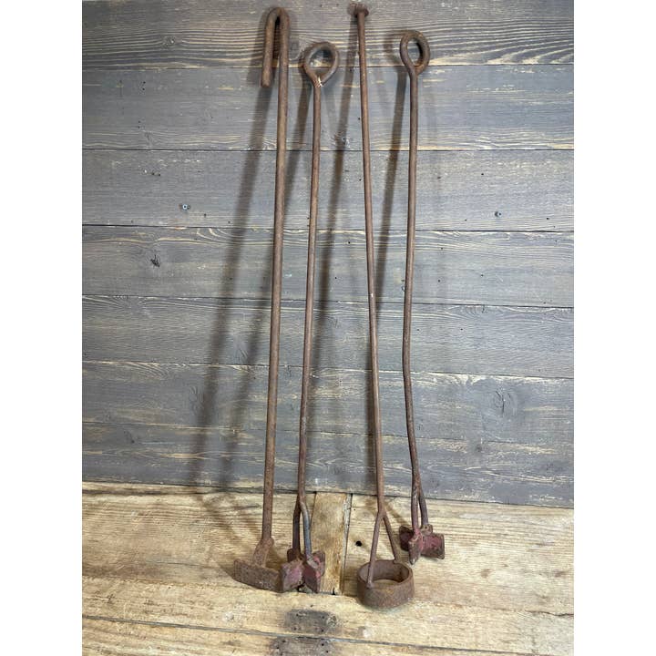 My Amigos Imports - Wholesale Decorative Tabletop Object - Long Branding Iron-Rustic-SR-Metal-Western-Cowboy-3 Ft. Long