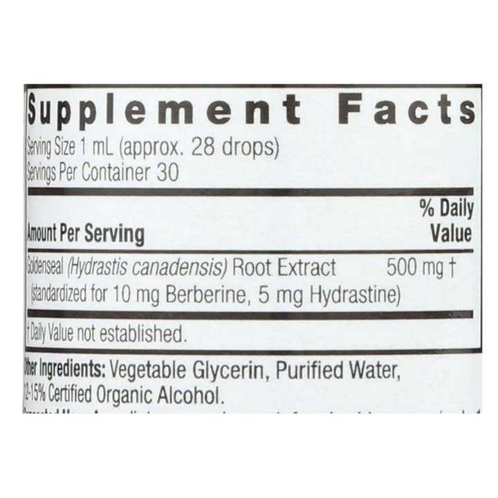 Everyday Supply Co - Wholesale Oral Supplement/Vitamin - Nature's Answer - Goldenseal Root - 1 fl oz1