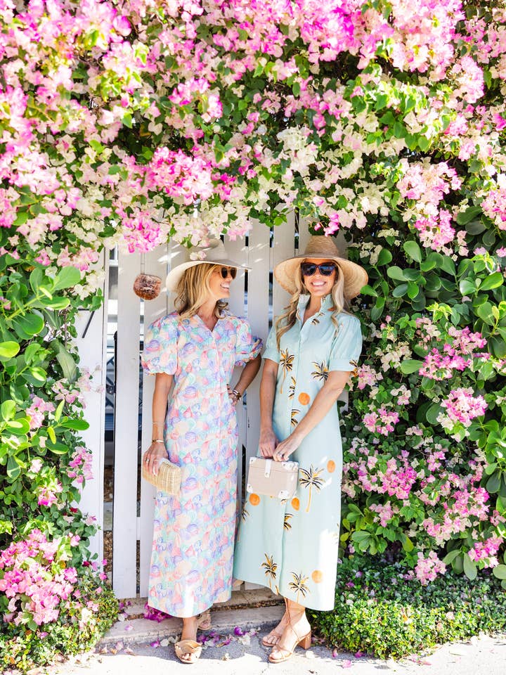 Kathleen Maeve - Wholesale Dress - Women's - Palma Dress | Sun Coco Blue8