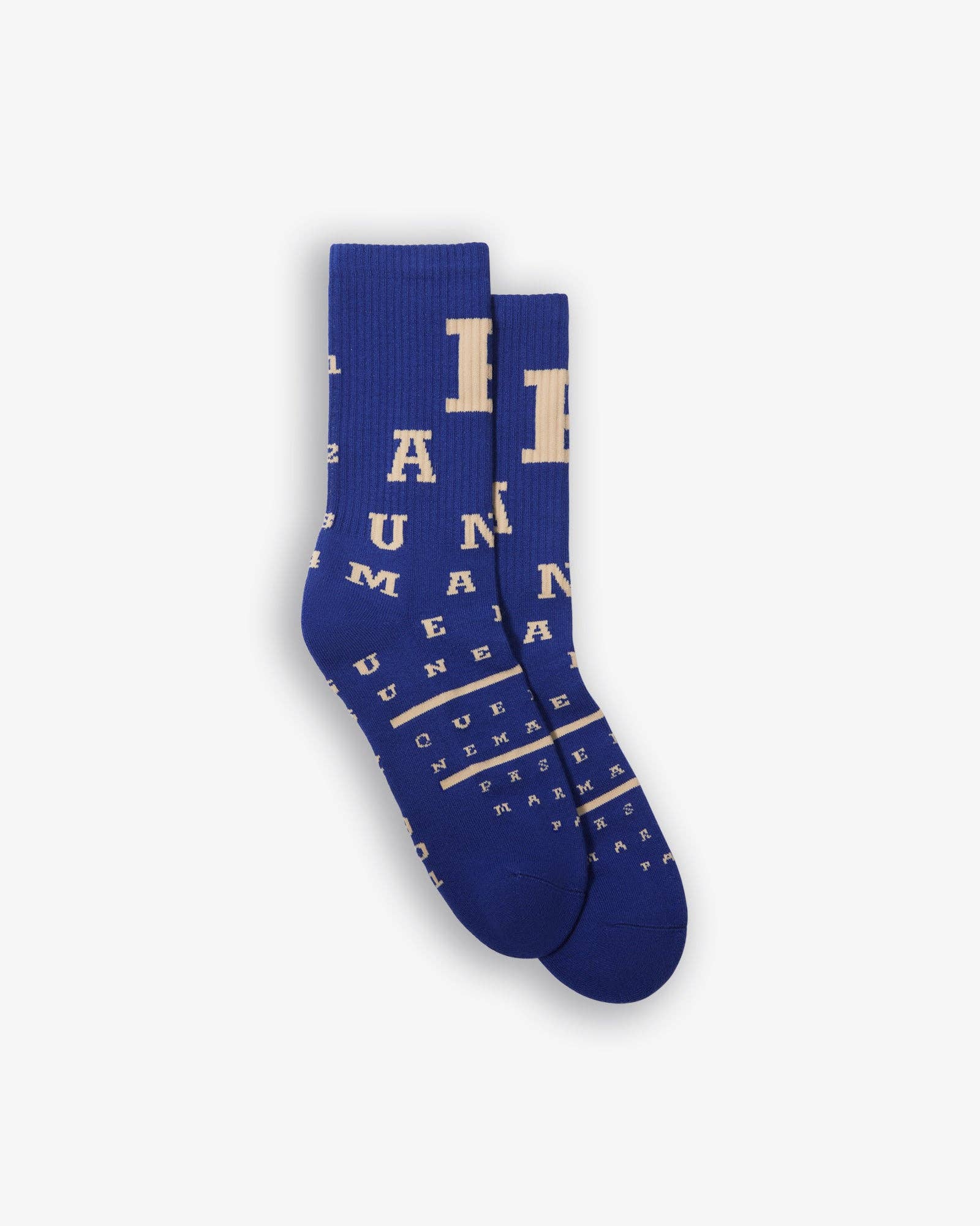 Pas Une Marque - Wholesale Socks - Unisex - Optique Socks (Purple / Beige)