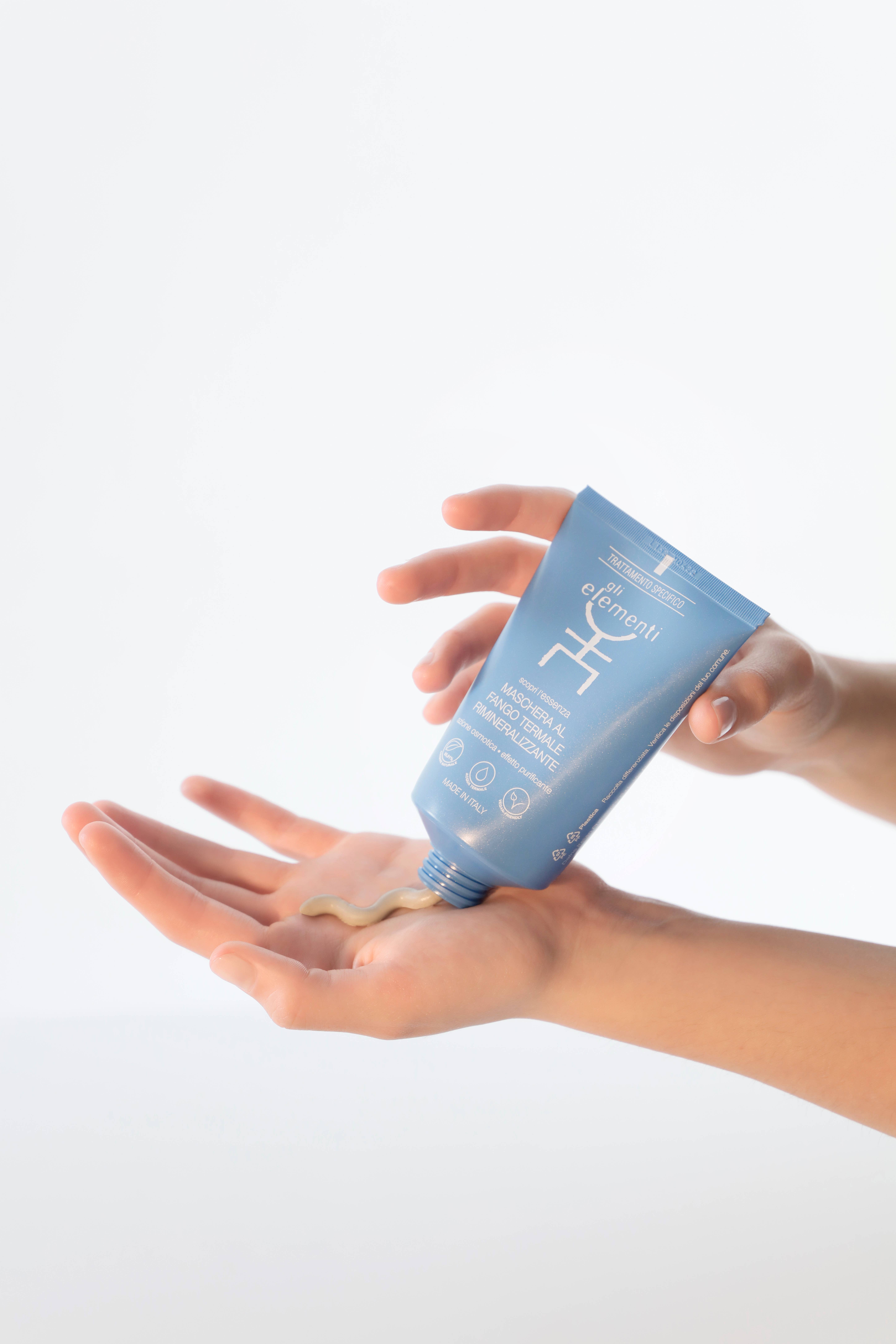 gli elementi - Wholesale Skincare Face Mask - Remineralizing thermal mud mask1