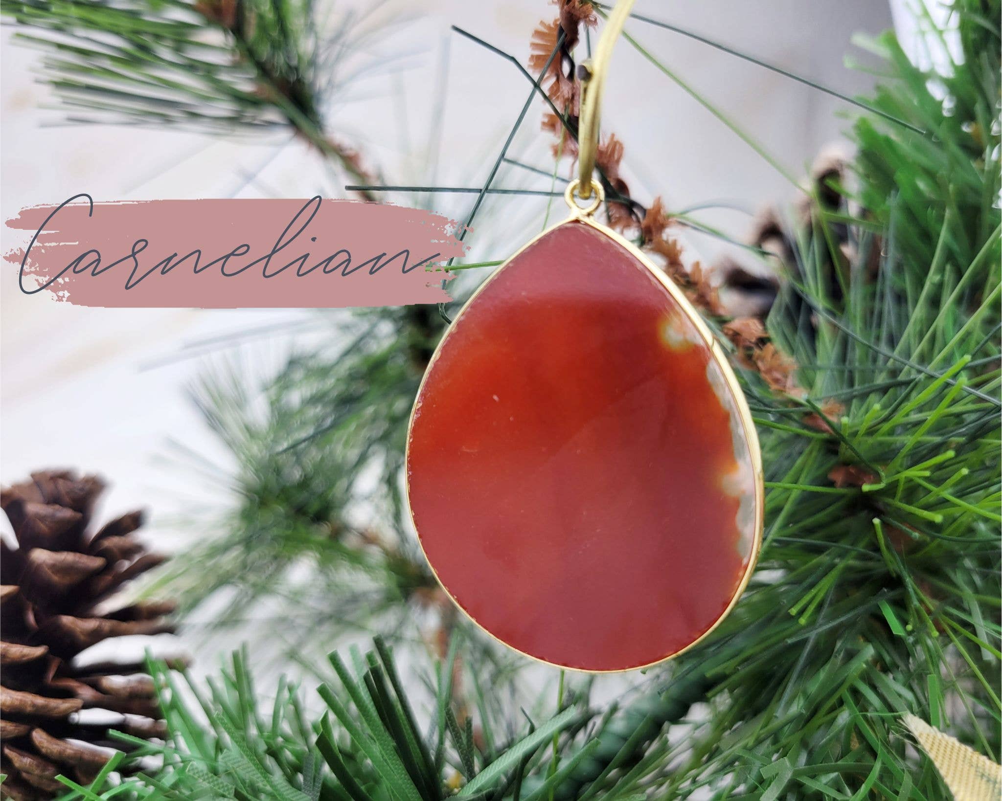 WonderLight Jewelry – Conjunto de ornamentos por atacado – Conjunto de enfeites de cristal de pedras preciosas em forma de lágrima - Mindfulness Gifts3