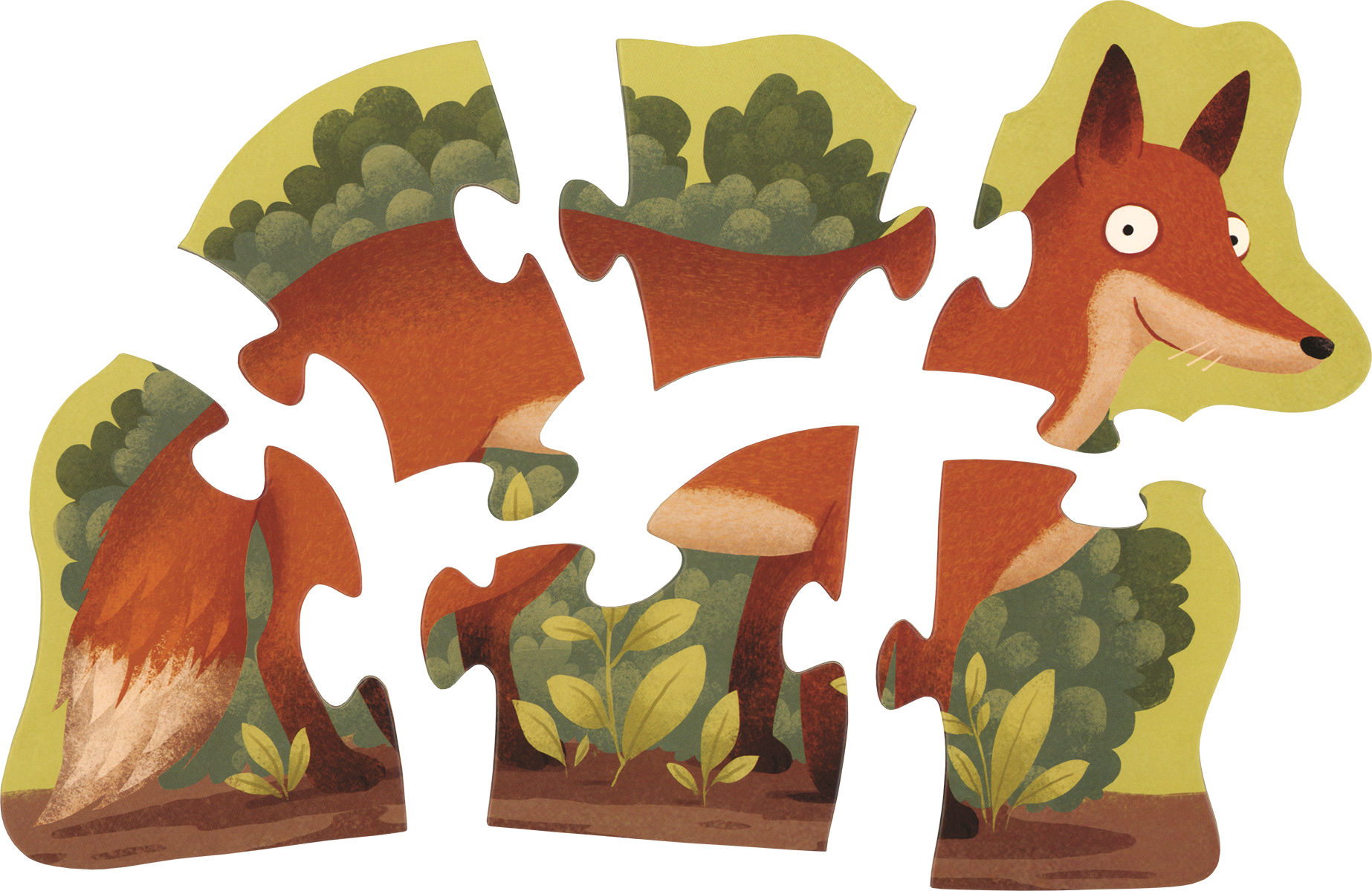 EDC Publishing - Wholesale Puzzle - Kids - A Year in the Forest Puzzles: Forest Animals5