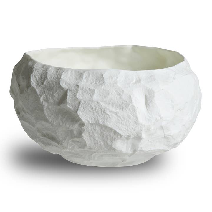 Matt finish, fine bone china, largest deep bowl for wholesale by 1882 Ltd.