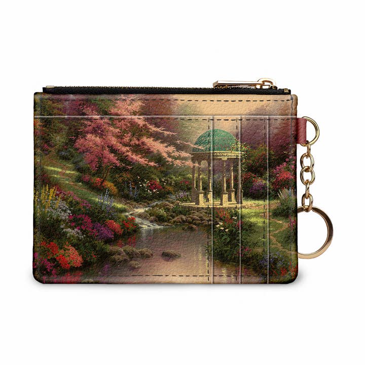 Thomas Kinkade Pools Of Serenity Keychain Wallet for wholesale by Monarque